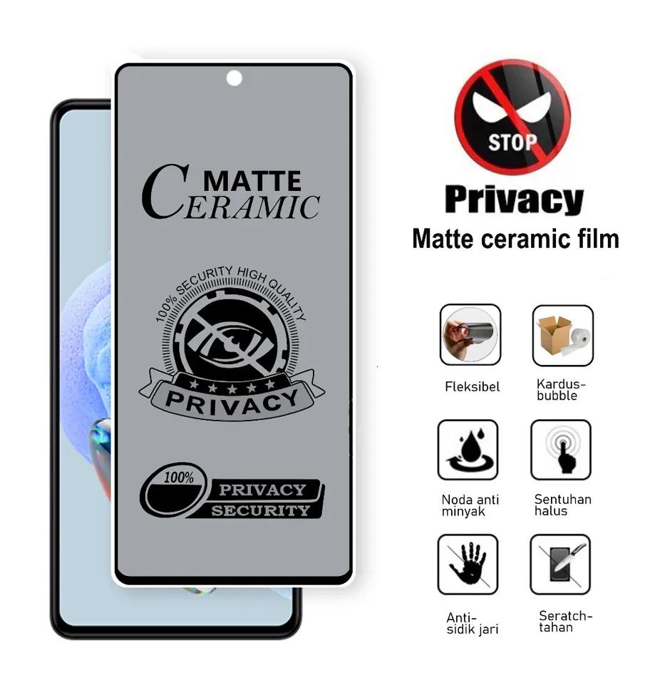 [ANTI PECAH] Anti Gores Matte Anti Spy Privacy SAMS*NG A06 A05 A05S A16 A04s A04 A02 CORE A52 A12 A10s A73 A03 A13 A53 A03 A33 A03 CORE A03S A72 A52 A32 A22 S20 ULTRA A72 A52 A32 S9+ S9 S8+ S8 S7/S7 FLAT S6 S21+ M10 M20 M32 J7 J6 J5 J4 J3 J2 A9 A71 Cover