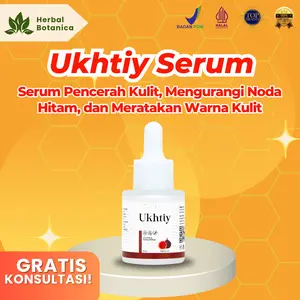 Ukhtiy Serum Original – Bantu Samarkan Flek Hitam, Jaga Elastisitas & Rawat Kulit- Tekstur Ringan, Cepat Meresap, Cocok untuk Daily Skincare