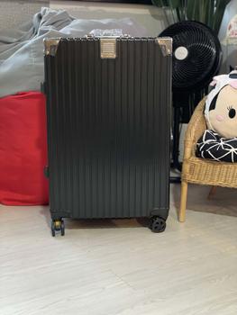 Product Review of Aluminum Frame Luggage Durable Trolley Case Universal Wheel Suitcase Large Capacity Word Suitcase luggage  bag from i**m 0
