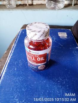 Product Review of Minyak Krill Antartika, Pslalae, 30 / 60 / 120 Kapsul, Makanan Tambahan, Untuk Otak, Jantung, Sendi dan Kulit from I**M 3