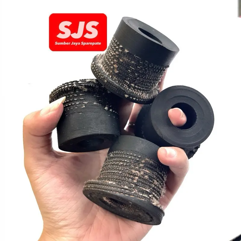 KARET BOSPER PANTHER BESAR/ bagian bawah bahan ban forklift loader ( harga 1 pcs / 1 biji )