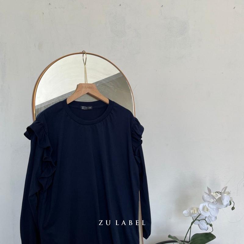 Miska Baju Kaos Atasan Wanita Polos Katun Combed 30s by Zulabel 7