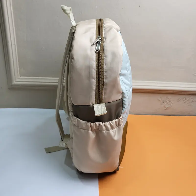 Tas Ransel Deizi Coqoutee Minimalis Warna Lembut Polyester Tahan Air - Selempang, Wanita 5