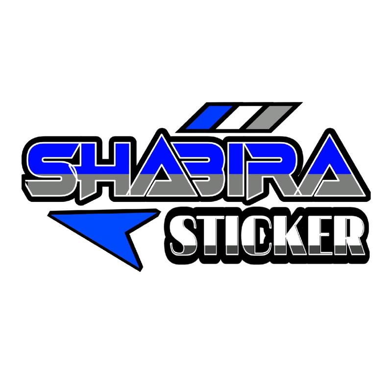 Striping Stiker Motor Suzuki Satria 120R Lumba 2002 2003 Silver Hitam Fullset Motorcycle 4