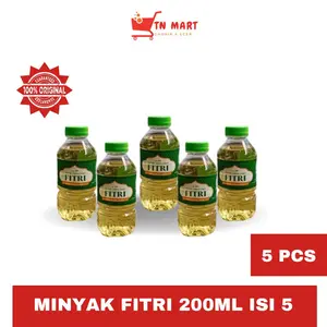 Minyak Goreng Fitri 200 ml x 5 botol