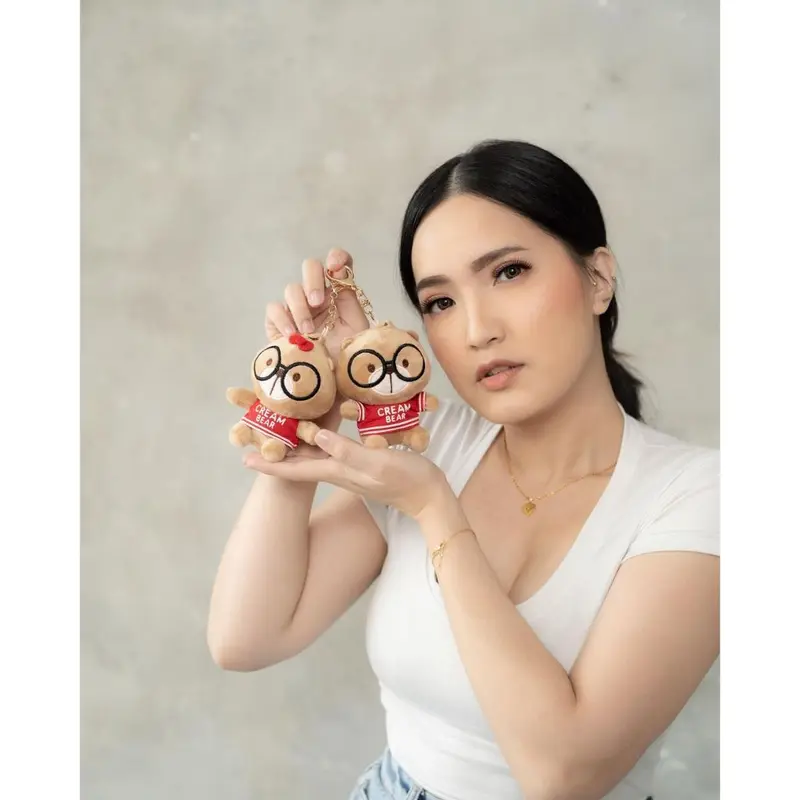 Sammao Creambear Gantungan Kunci Original K10111 - K0102 - K1003 - K0100 Keychain Ganci 6