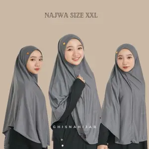 Jilbab instan NAJWA XXL by Ghisnahijab.