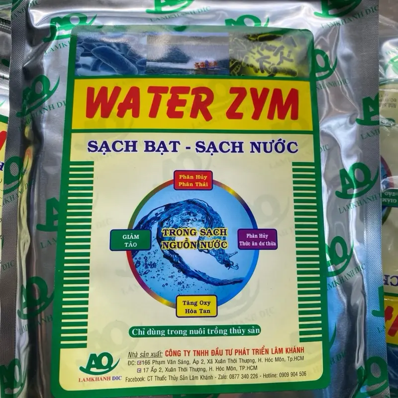 Waterzym làm sạch môi trường ao nuôi tôm cá