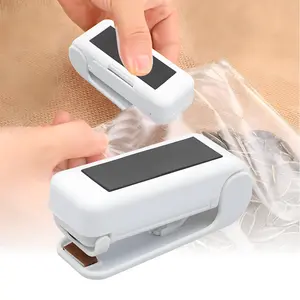 Sealer Plastik Mini Alat Perekat Press Kemasan Makanan Elektrik Portable Tenaga Baterai