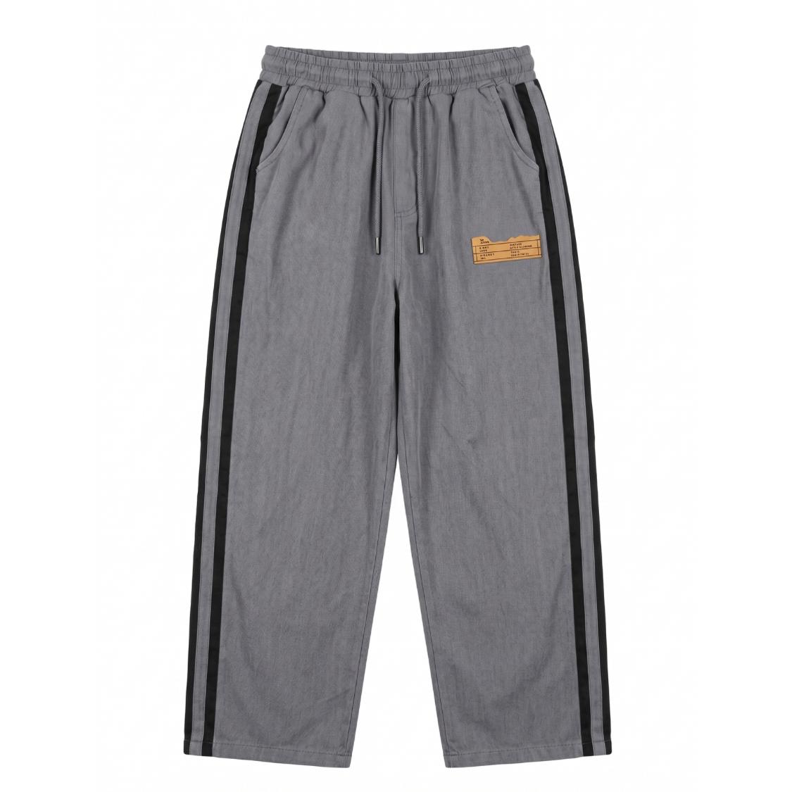 Baggy Loose Pants Korean Style - Double Knitted - Celana Pria Wanita Unisex Panjang Nyaman