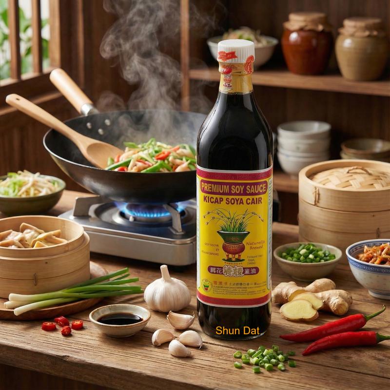 Orchid Brand Soy Sauce Kicap Soya Cair Premium Light Soy Sauce - TikTok ...
