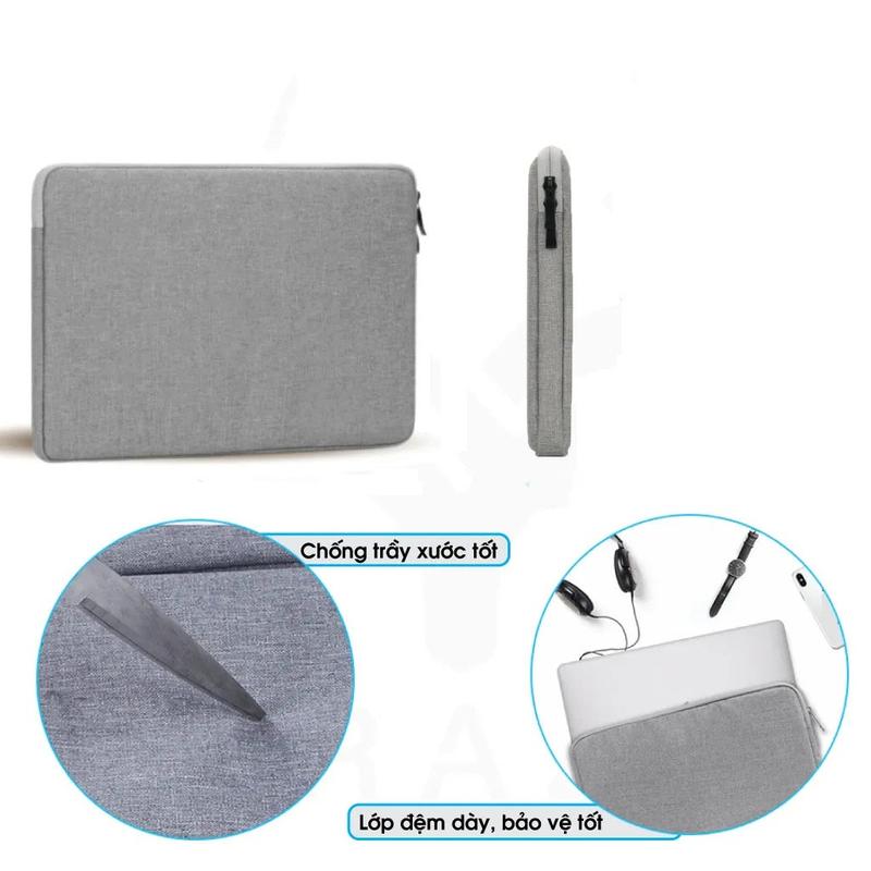 Túi Chống Sốc Bảo Vệ Laptop Có Lót Sốp Đệm Chống Va Đập Chống Trầy Xước Đựng Vừa Các Dòng Máy Tính. 13 - 14 -15.6-17inch