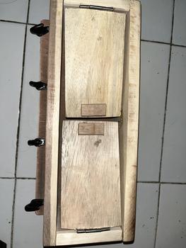 Product Review of Rak Dinding Minimalis Rak Dinding Serbaguna Rak Make Up Gantungan Kunci Gantungan Baju Rak Multi Fungsi Kitchenset Mini Kayu Jati Blanda Rak dapur from 𝕮**☕ 1