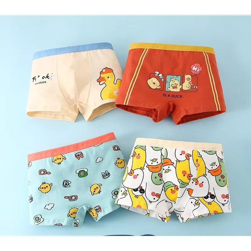 BINBINKIDS CELANA DALAM FASHION MOTIF ANAK LAKI LAKI 4in1 BAHAN KATUN ISI 4 PCS