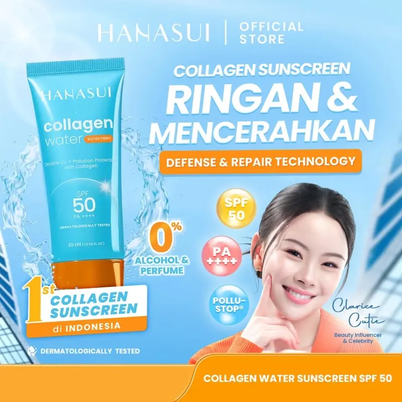 Hanasui Ageless Starter Pack (bdl) - Sunscreen SPF 50 + Serum Gold 20ml 4
