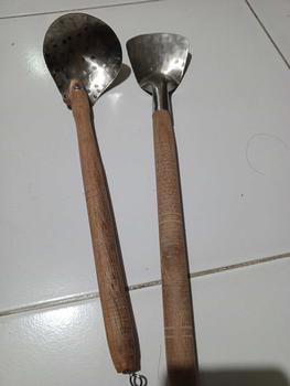 Product Review of PAKET SENDOK SAYUR DAN SUTIL Kayu Stenlis Kayu Stenlis from R**y 0