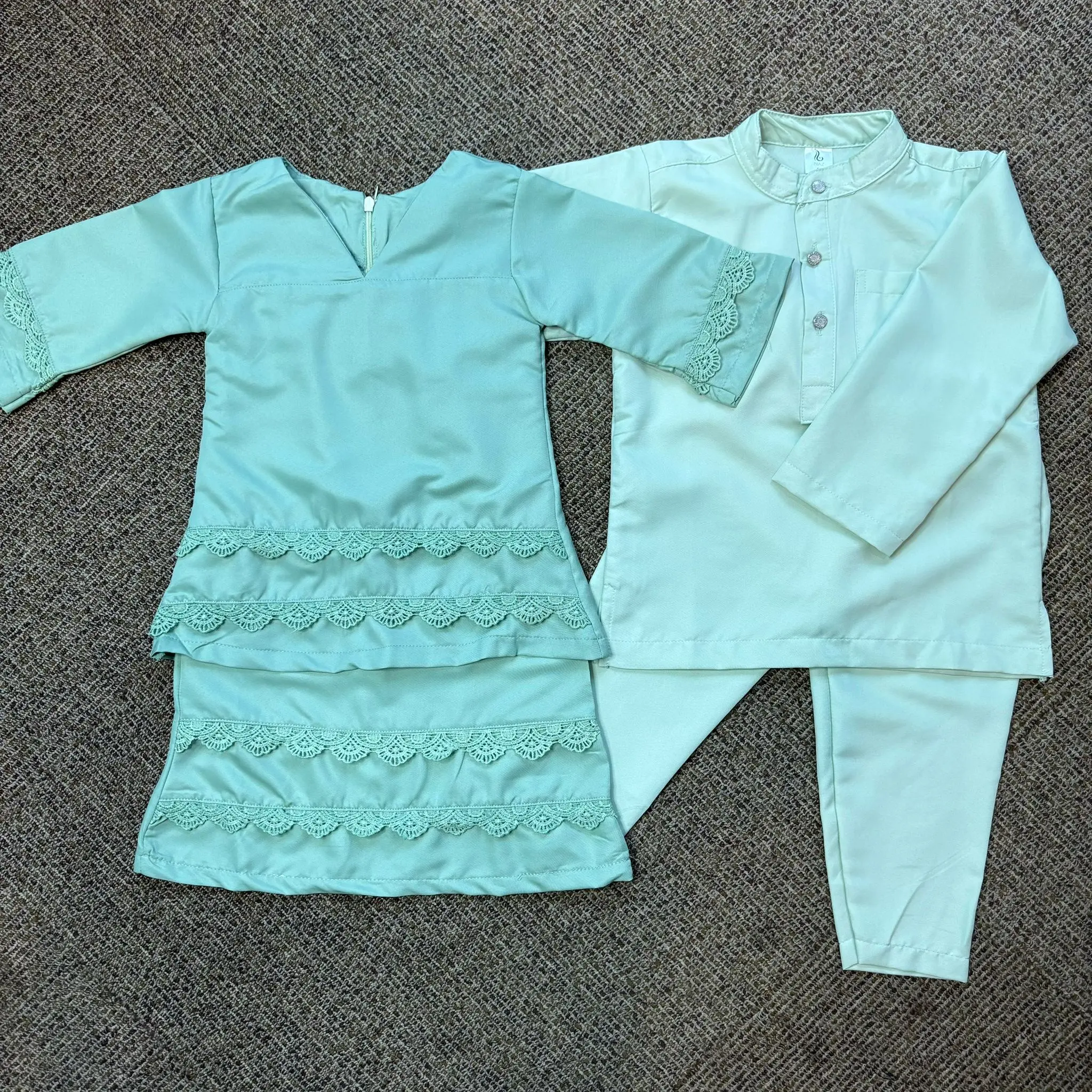 Iman Kurung Siblings Set - Boys & Girls (6M - 12Y)
