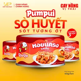 Sò huyết sốt ớt Thái – cay bùng vị, chấm gì cũng cuốn – 105k (-27%) 🌶️🔥