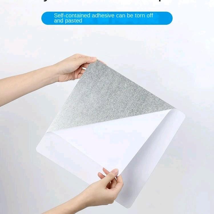 levo cermin AKrILIR DIY BATHROOM Wall acrylic waterproof 12×30cm -L02 2
