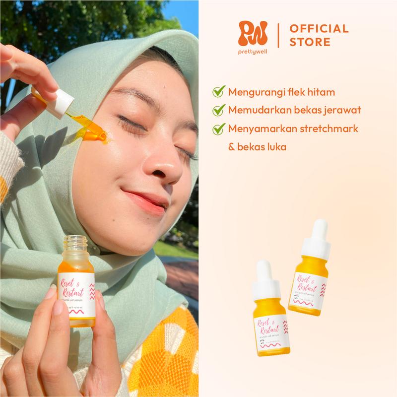 PRETTYWELL GLOWING KIT [CERAMON 50ML + OIL SERUM] 4