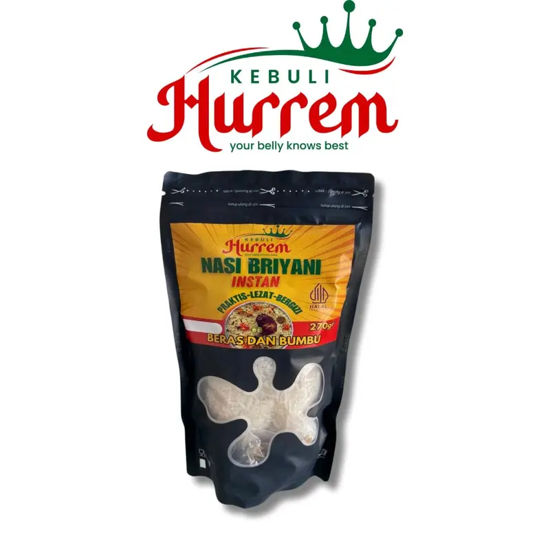 Nasi Kebuli Instant Praktis Gurih dan Aromatic Cukup untuk 4-6 Porsi 4
