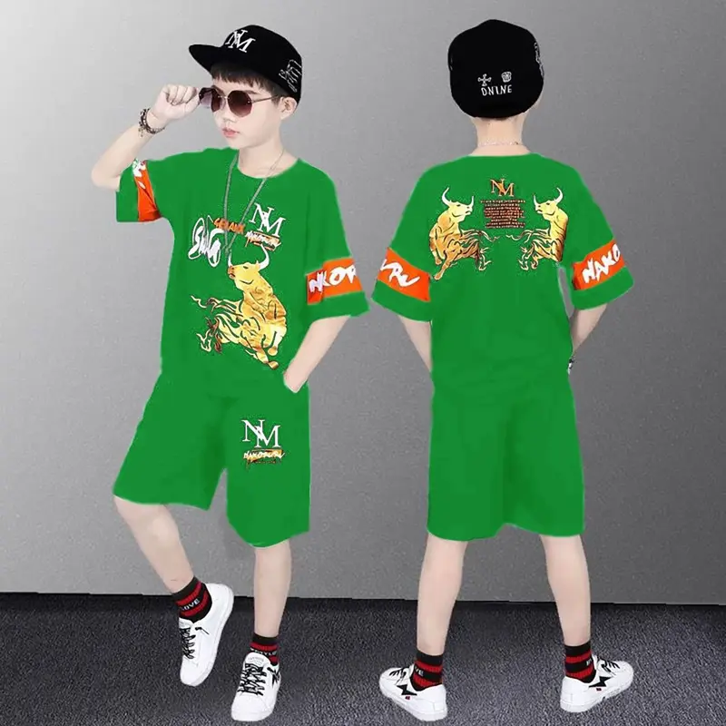 Setelan Baju Anak Laki-laki Model Terbaru Ukuran M L XL - Fashion 4