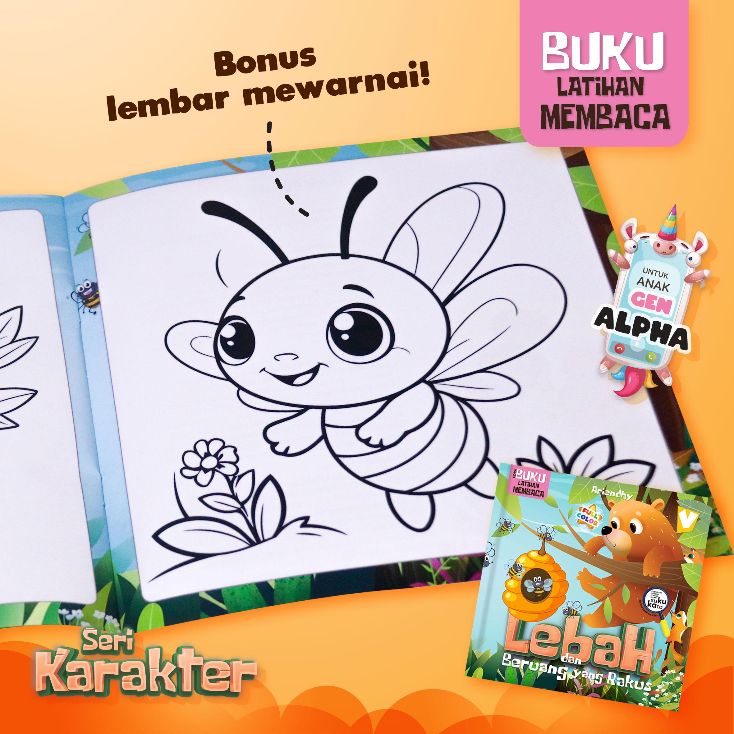 Buku Latihan Membaca - Edisi Dongeng - Gavins Story Books