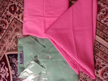 Product Review of SS: TUDUNG SEKOLAH DUA LAPIS PLUS SIZE KOSHIBO LICIN TUDUNG SEKOLAH PENGAWAS BERWARNA Biru Hijau Merah Hitam from x** 1