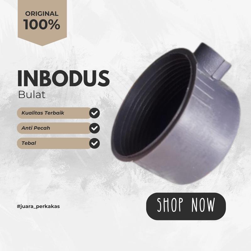 INBODOS INBODUS MURAH INBOW IB BULAT IMBODUS LUBANG 1 SAMBUNGAN - Shop ...