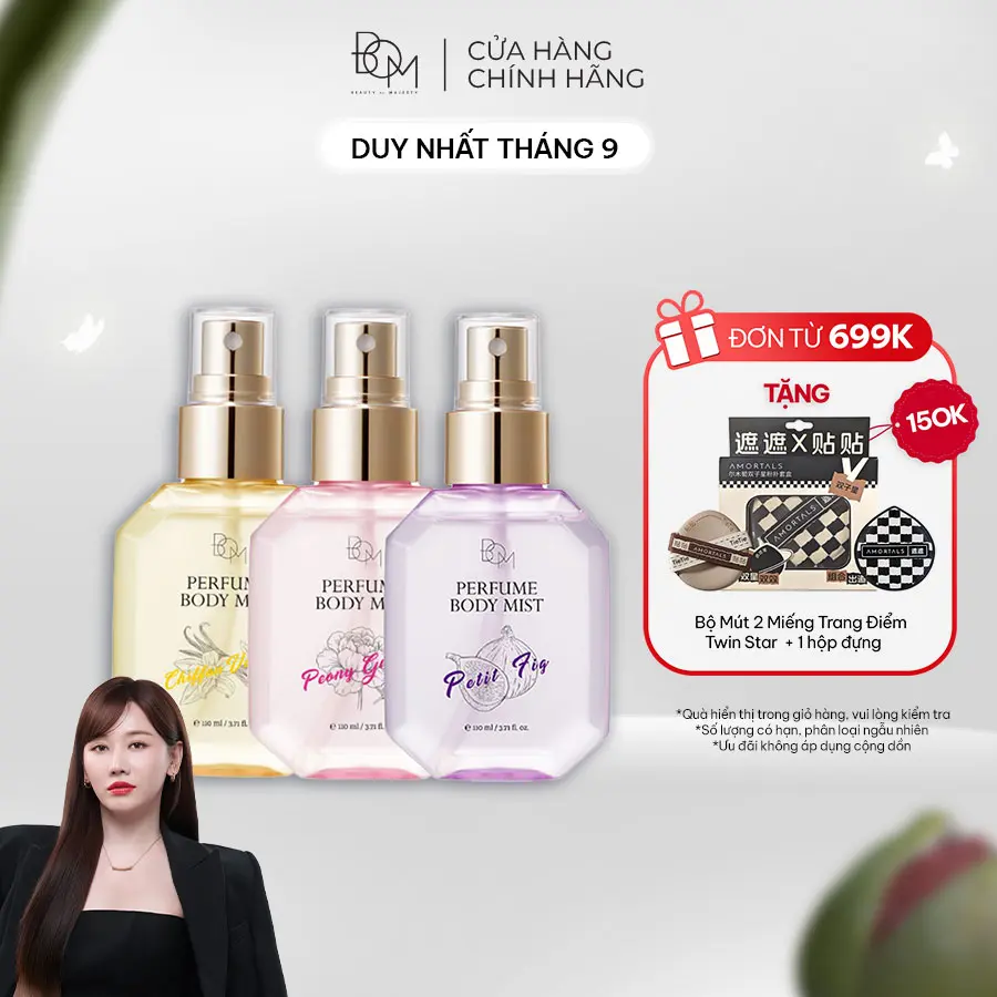 Xịt Thơm Hương Nước Hoa B.O.M Perfume Body Mist - 110ml