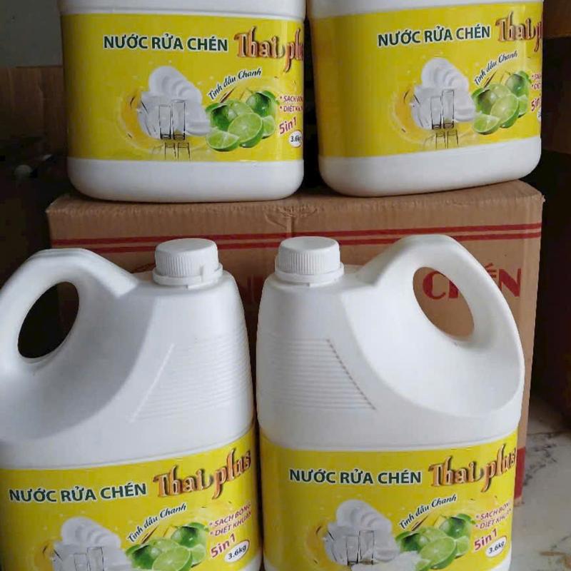  Nước rửa chén siêu sạch Thái Plus 3.6kg 