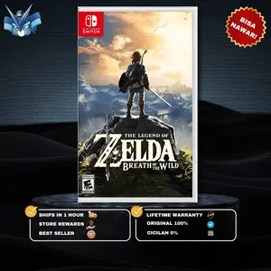 Nintendo Switch The Legend of Zelda: Breath of The Wild Asia / Game aksi petualangan