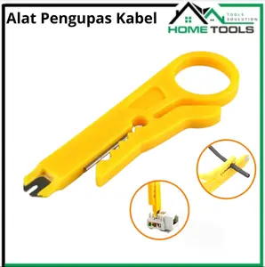 Alat Pengupas Kabel Super Simple Pemotong Kulit Kabel Listrik Rotary Stripper Kabel LAN UTP