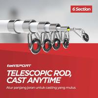 Gambar Joran Pancing Antena TaffSPORT Portable Carbon Fiber - CF3000 - 270 cm dari Taffware Official Store Kota Administrasi Jakarta Barat 3 Tokopedia