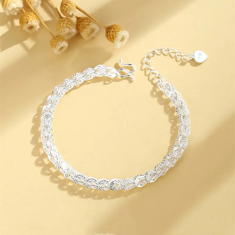 Vòng Tay Hoa Xe Hơi Tươi Cho Nữ, Phụ Kiện Quà Tặng Sinh Nhật Thanh Lịch Và Thanh Lịch, Lớp Phủ Kim Loại Hàng Ngày, Đơn Giản Và Cá Nhân Hóa, Châu Âu Và Mỹ Plastic