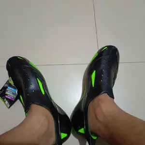 Sepatu Bikers AP BOOTS AP ALLBIKE HIJAU Fashion Karet Lokal Lentur Ringan-Sepeda Motor Touring Outdoor