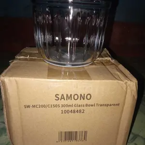 [BISA COD VERSI BARUI SPAREPART CHOPPER] SW-C150 / SW-MC200 Bowl Isi Ulang Cadangan Mangkok Chopper Kaca Blade Cup Sleeve