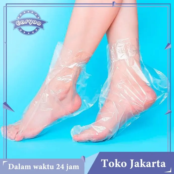 KUWALITAS NO.1 200PCS SPA PEDICURE PERSEDIAAN - SARUNG TANGAN SEKALI PAKAI DAN 1