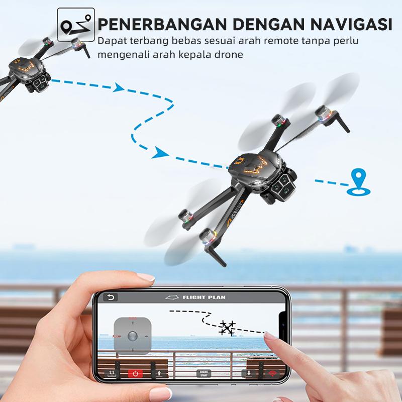 A23 Drone kamera jarak jauh fotografi udara profesional murah dual camera drone premium ulang tahun 6