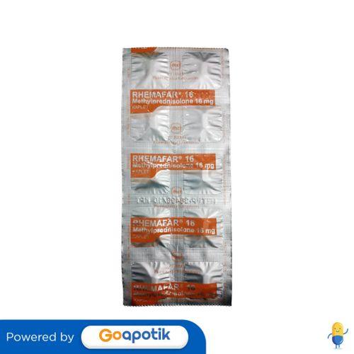 RHEMAFAR 16 MG STRIP 10 KAPLET