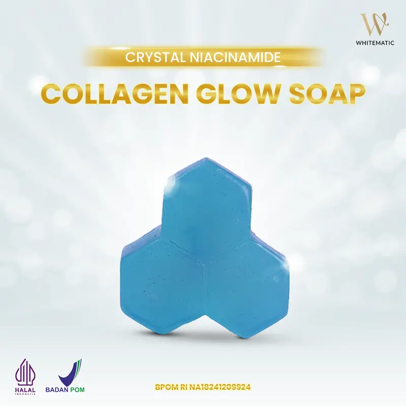 [PROMO 1 SABUN COLLAGEN] WHITEMATIC COLLAGEN GLOW SHOP 90GR 1