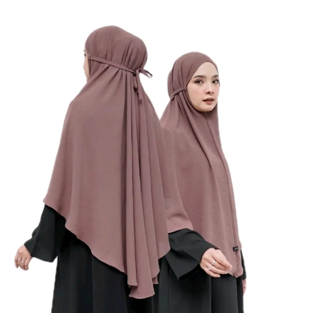 KHIMAR JILBAB JERSEY MARYAM JUMBO/HIJAB NON PET/INSTAN BERGO SYAR'I Panjang Muslim Kerudung Cantik Syari