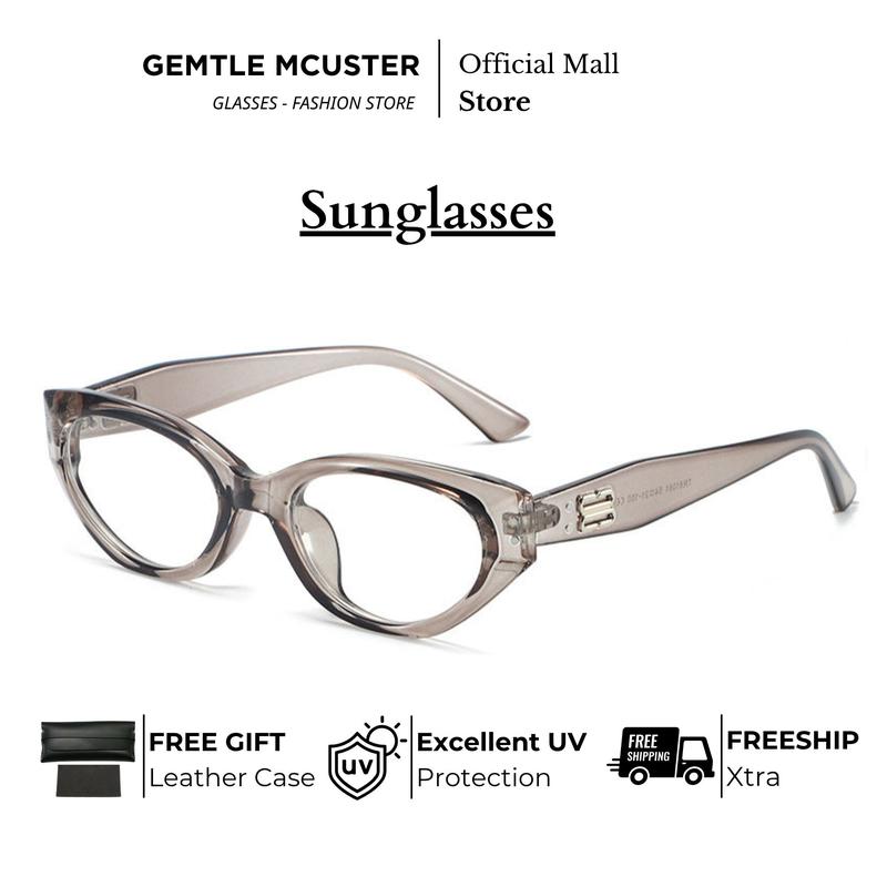 Kính Chống Ánh Sáng Xanh Mắt Mèo, Phong Cách Hàn Quốc, Gọng Kính TR90, Dành Cho Nữ, Không Theo toa, Có Thể Được Trang Bị Ống Kính, Hợp Xu hướng, 81061, Hàng Mới Về