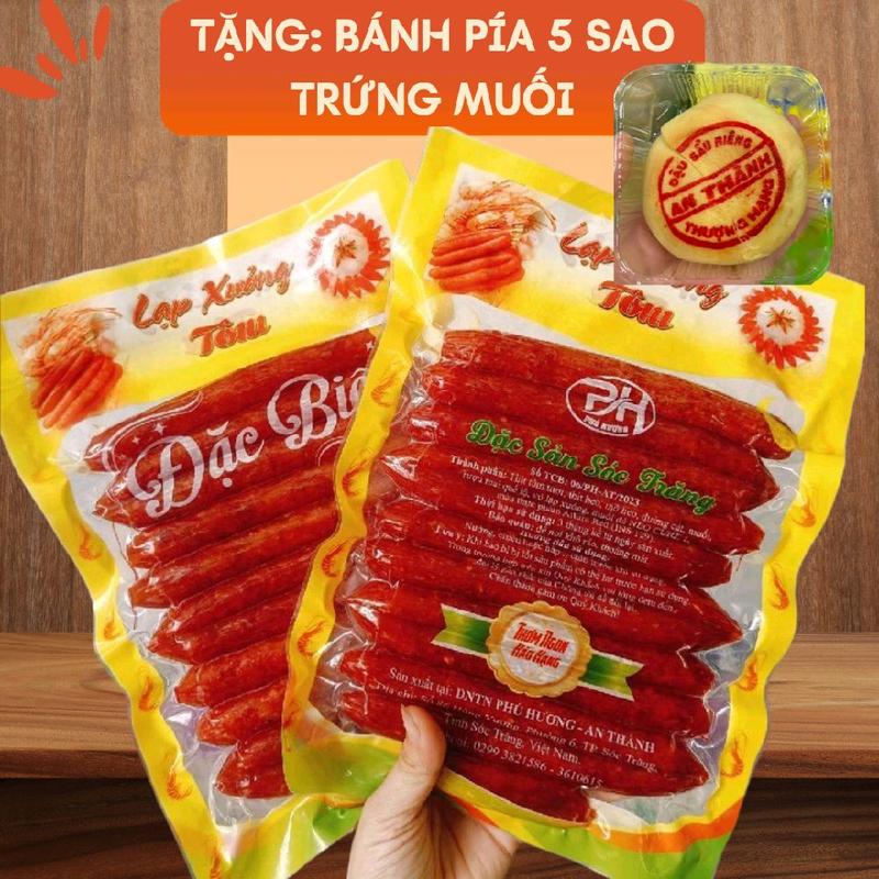Sỉ: 10kg LẠP XƯỞNG TÔM SÓC TRĂNG Lạp KHÔ HÀNG CÂN ĐỦ KÝ . Ko phẩm màu thành phần: 20% Tôm + 80% Thịt Heo và Mỡ heo.. Nac nhiều ít mỡ.. Đặc Biệt thơm ngon.