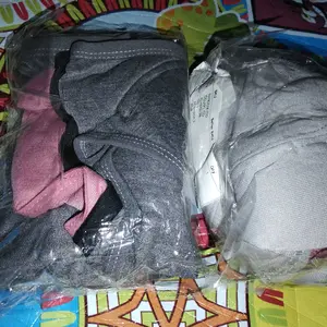 3/6 Pcs WINALIN Paket Murah Meriah Celana Dalam Dan Bra Dalaman Wanita Remaja-Dewasa CD BRA Katun Lembut Bh Tanpa Motif Busa Tipis Setelan