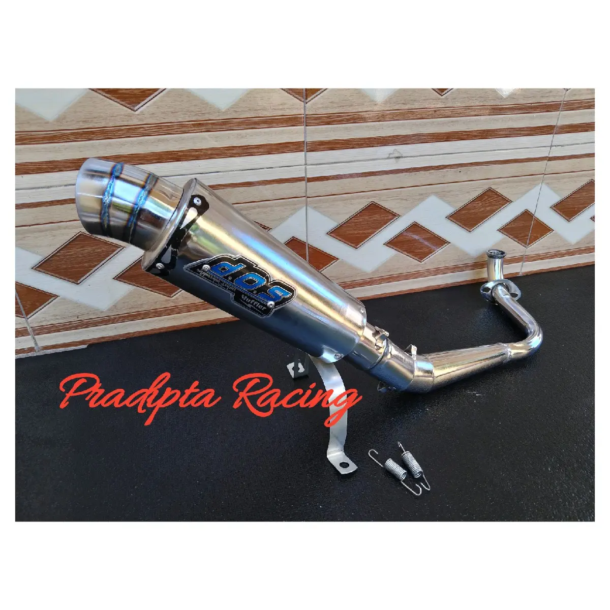 Knalpot Racing DOS Beat karbu Beat fi Mio sporty Mio soul karbu Vario CBS Vario 125 Vario 110 Vario 150 Mio M3 Mio Z Mio S Scoopy karbu Scoopy fi Genio fi Fino karbu Fino fi Beat Street Beat pop Beat Deluxe Mio J Motorcycle