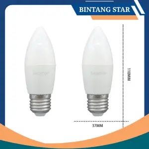 LAMPU CANDLE LED BOHLAM / LAMPU SUSU CANDLE SMD / 5W E27