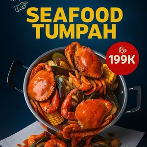 Seafood paket kepiting rame2 mix kerang