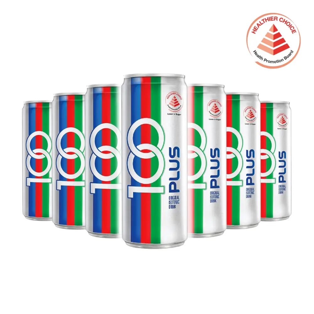 100 PLUS Original Isotonic Drink (325ml x 24 Cans)