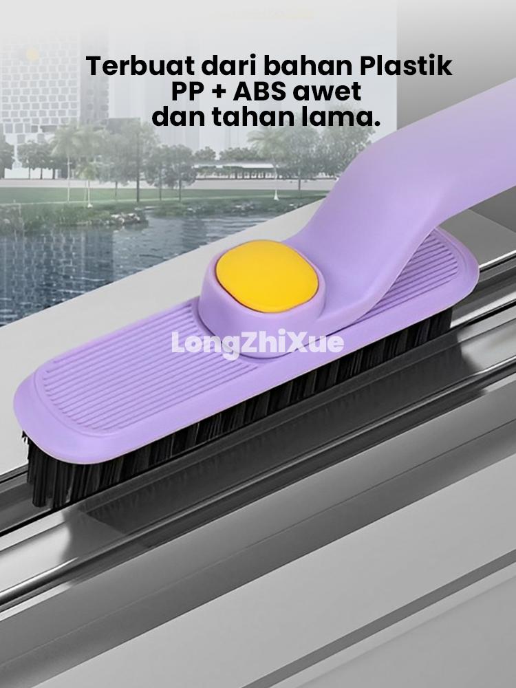 Product Introduction of Multifunctional Rotating Gap Brush, Hard Bristle Brush For Bathroom Dead Corners, Two-in-one floor And Floor Gap Brush, Washbasin Cleaning Brush absorben air peralatan makan toilet  cleaner melamine sponge pelicin setrika laundry pewangi setrikaan laundry 5